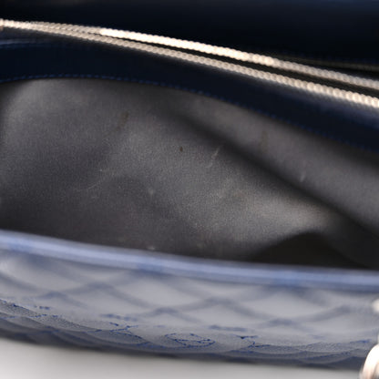 Chanel Caviar Quilted Grand Shopping Tote GST Dark Blue 11 of 13