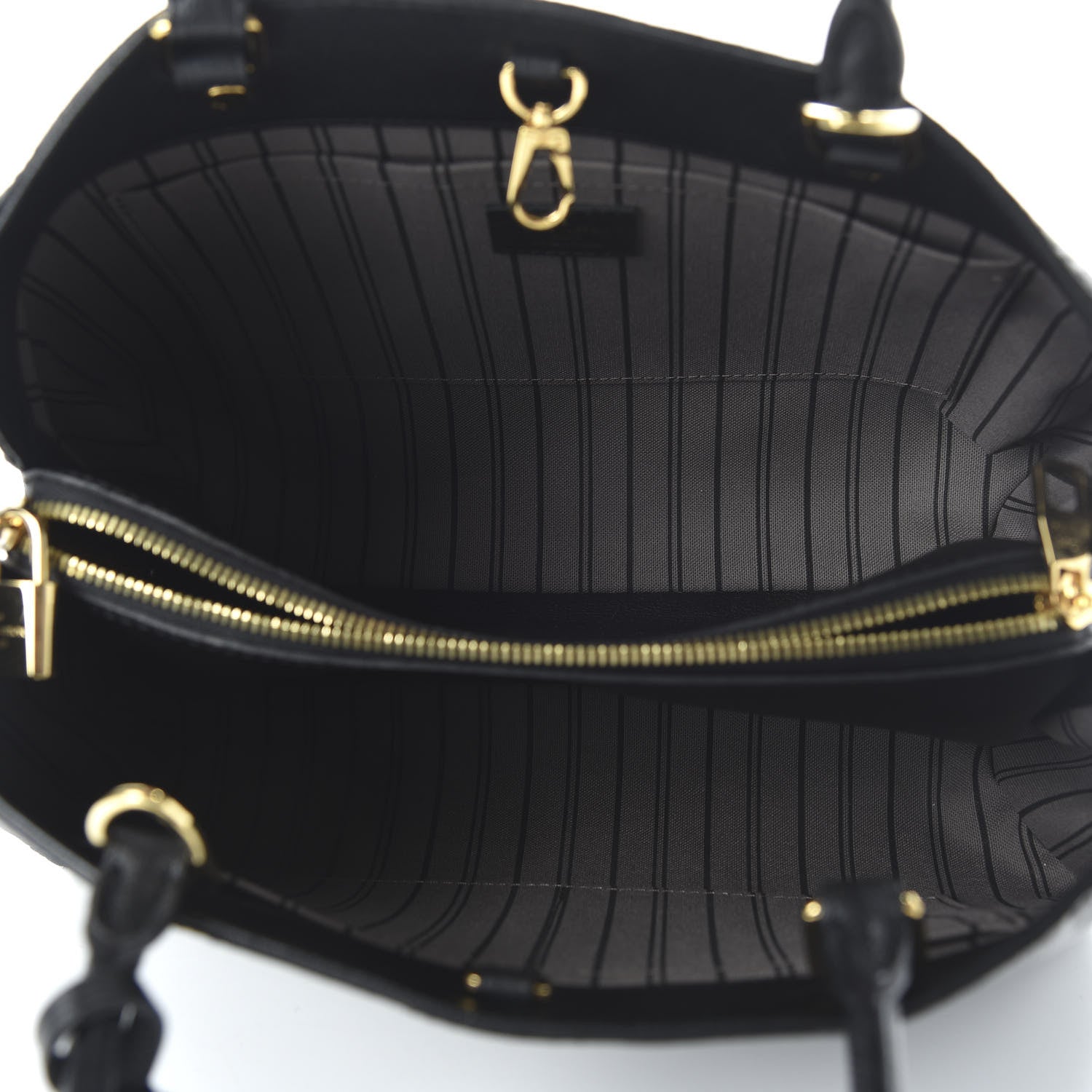 Louis Vuitton Empreinte Montaigne MM Black 5 of 9