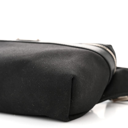 Saint Laurent Canvas Calfskin City Belt Bag Black 10 of 10