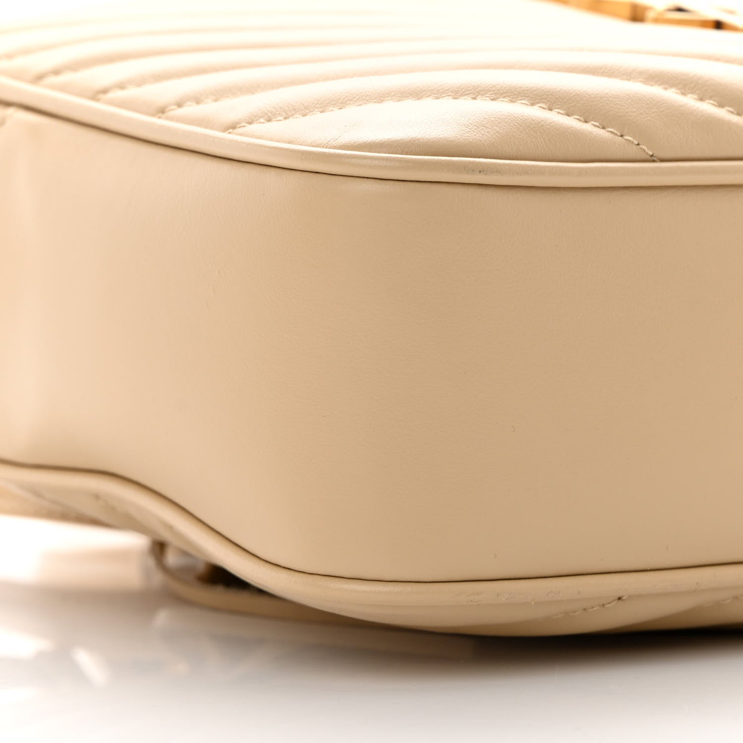 Saint Laurent Calfskin Matelasse Monogram Lou Camera Bag Nude Powder 9 of 12
