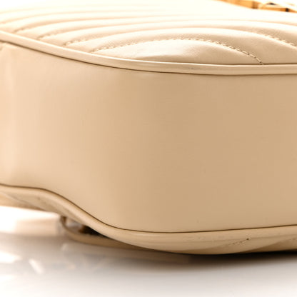 Saint Laurent Calfskin Matelasse Monogram Lou Camera Bag Nude Powder 9 of 12