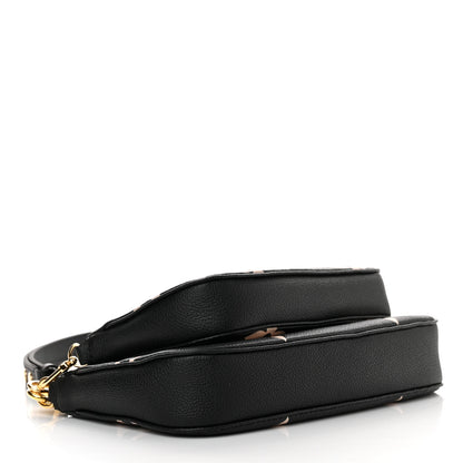 Louis Vuitton Empreinte Monogram Giant Multi Pochette Accessories Black Beige 4 of 11