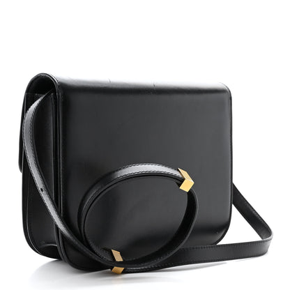 Celine Box Calfskin Medium Classic Box Flap Bag Black 3 of 16