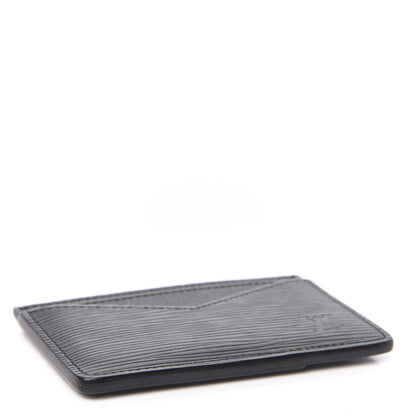 Louis Vuitton Epi Neo Porte-Cartes Card Holder Black 4 of 8