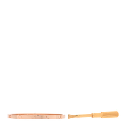 Cartier 18K Pink Gold Small LOVE Bracelet 15 4 of 6