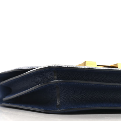 Hermes Epsom Constance 18 Bleu Saphir 11 of 13