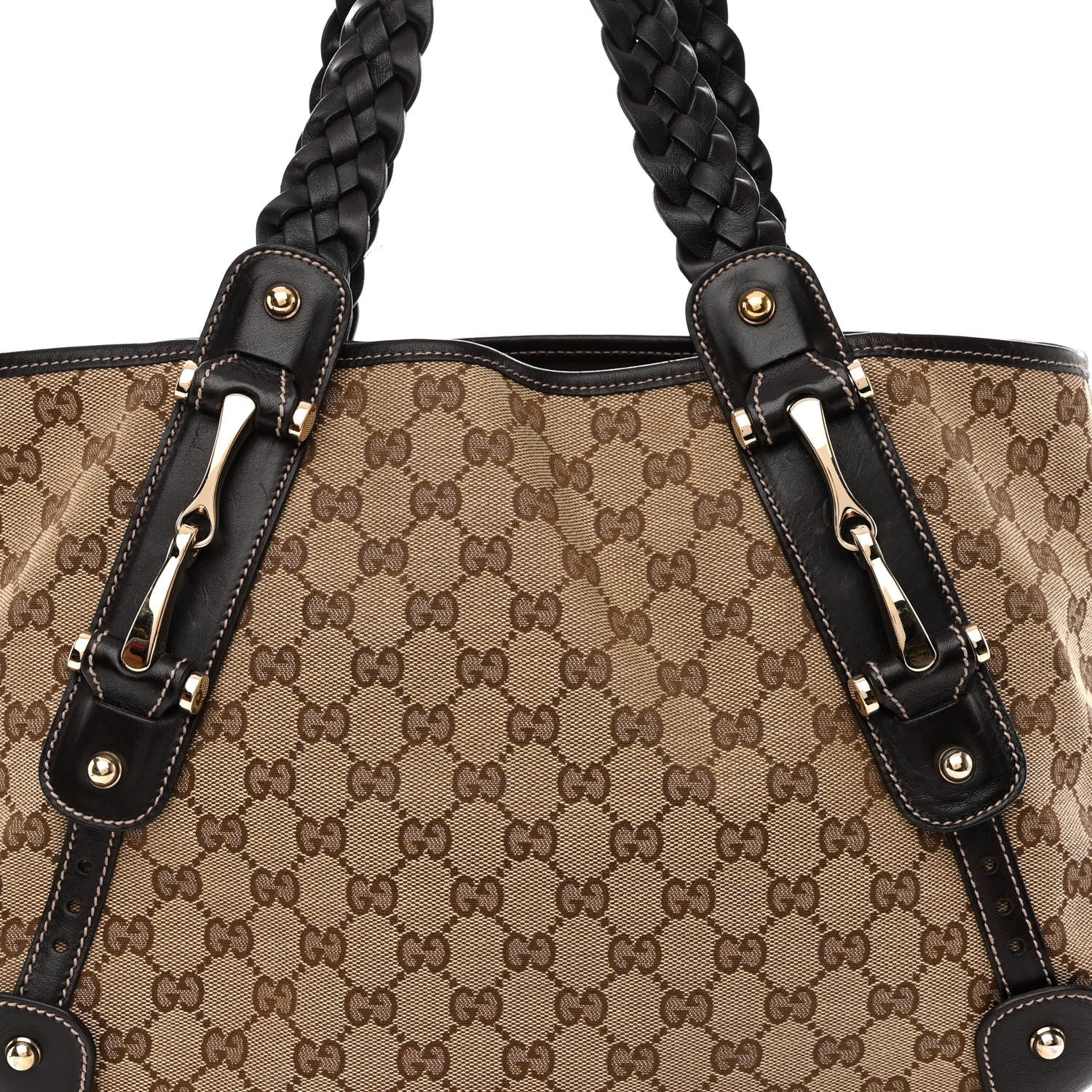 Gucci Monogram Small Pelham Shoulder Bag Dark Brown 7 of 10