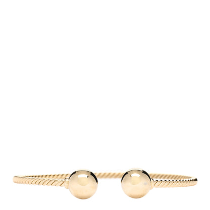David Yurman 18K Yellow Gold 10mm Solari Bracelet 1 of 3