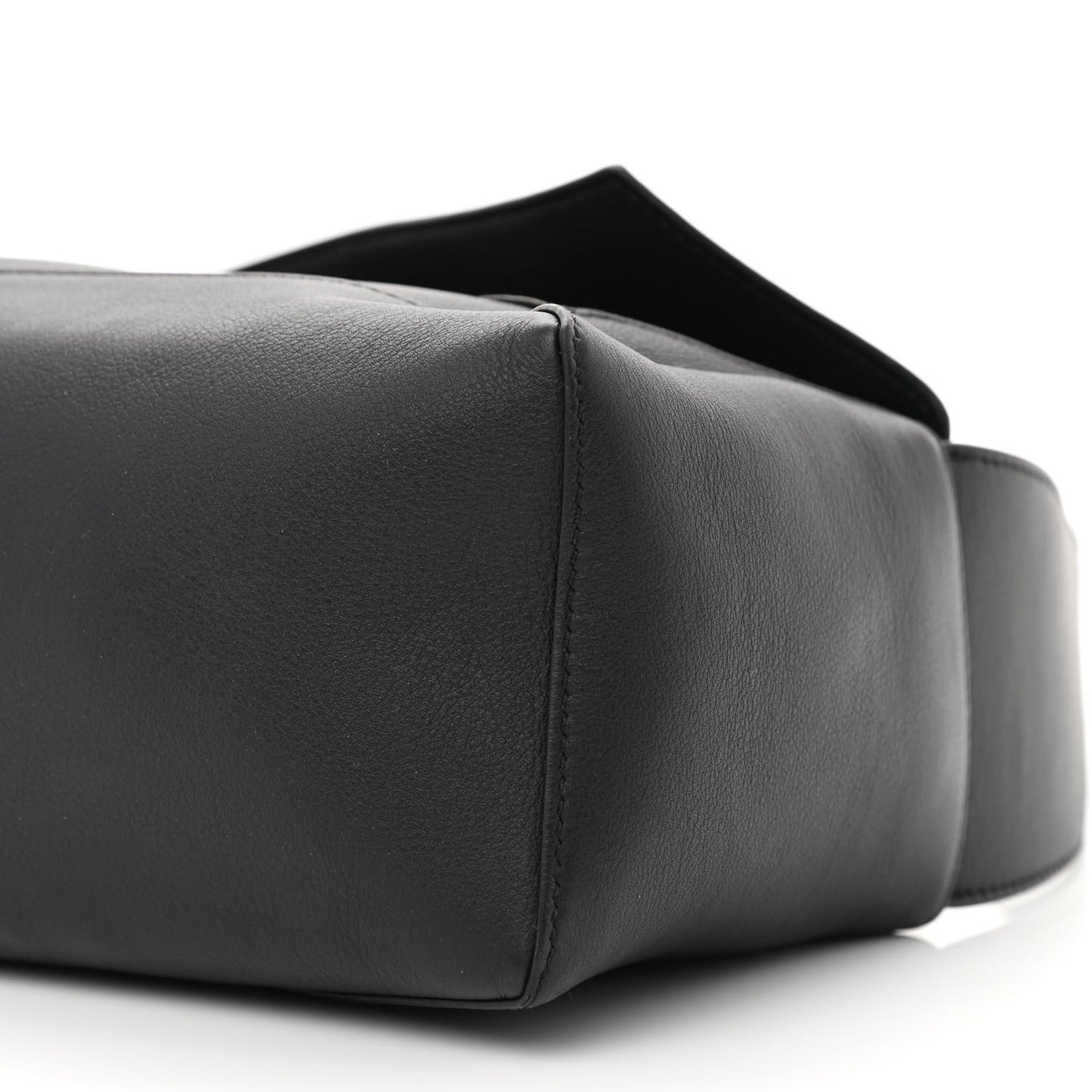 Calfskin Puzzle Hobo Black