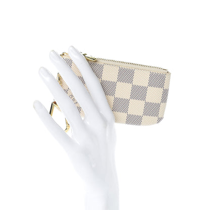Louis Vuitton Damier Azur Key Pouch 2 of 8