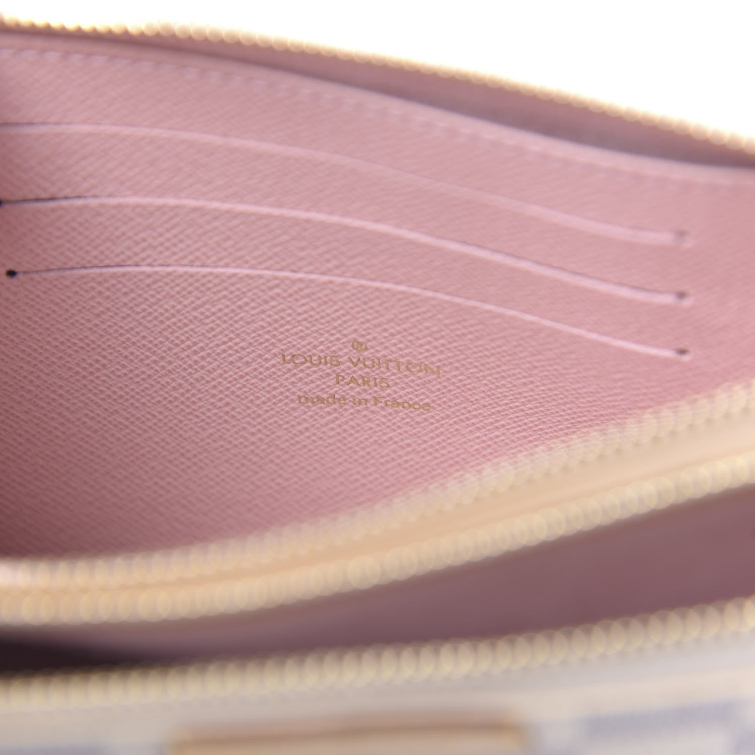 Louis Vuitton Damier Azur Double Zip Pochette 7 of 10