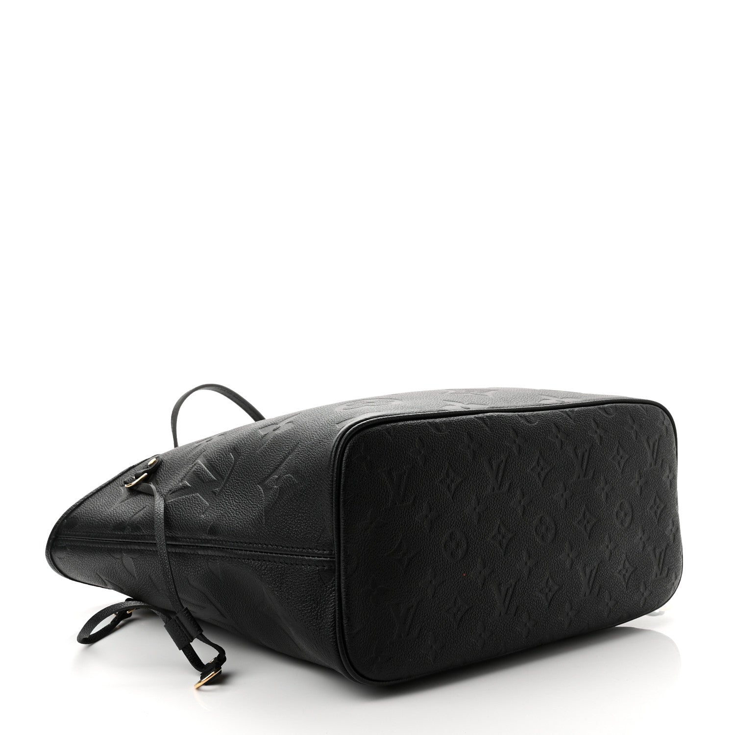 Louis Vuitton Empreinte Monogram Giant Neverfull MM Black 4 of 9
