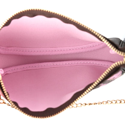 Louis Vuitton Monogram 2021 Christmas Animation Japanese Garden Mini Pochette Accessories Wisteria Pink 5 of 7