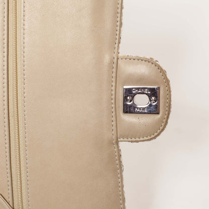Chanel Tweed Medium Double Flap Beige 5 of 9