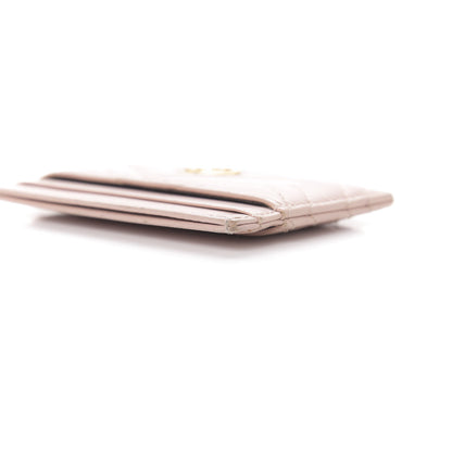 Gucci Calfskin Matelasse GG Marmont Card Holder Perfect Pink 10 of 11