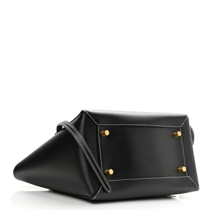 Celine Smooth Calfskin Double Stitching Mini Belt Bag Black 4 of 13