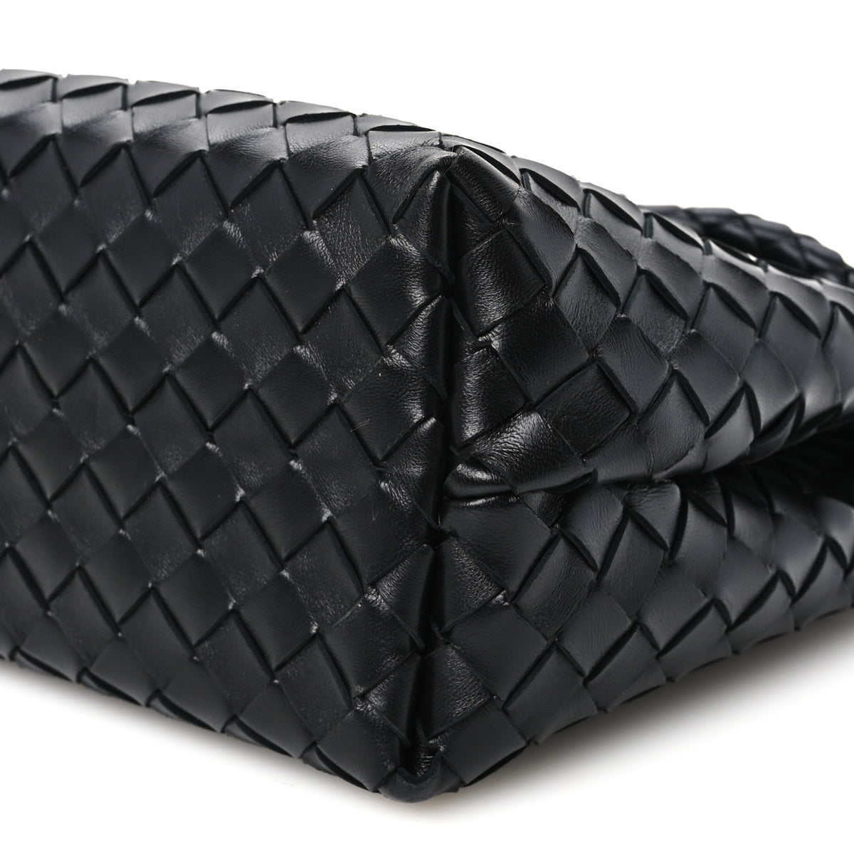 Bottega Veneta Nappa Intrecciato Medium Andiamo Shoulder Bag Black 10 of 10