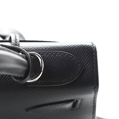 Hermes Epsom Kelly Sellier 28 Black 10 of 37