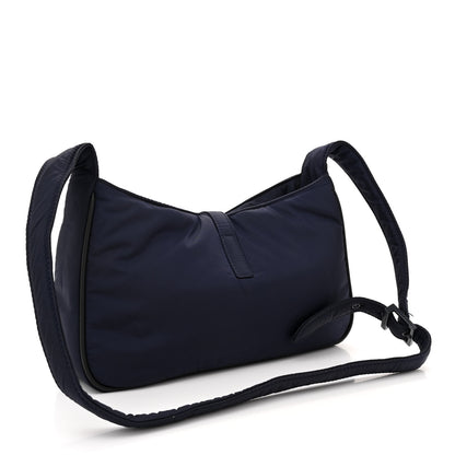 Saint Laurent Econyl Nylon Le 5 A 7 Hobo Navy 3 of 11