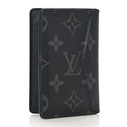 Louis Vuitton Monogram Eclipse Pocket Organizer NM 3 of 16