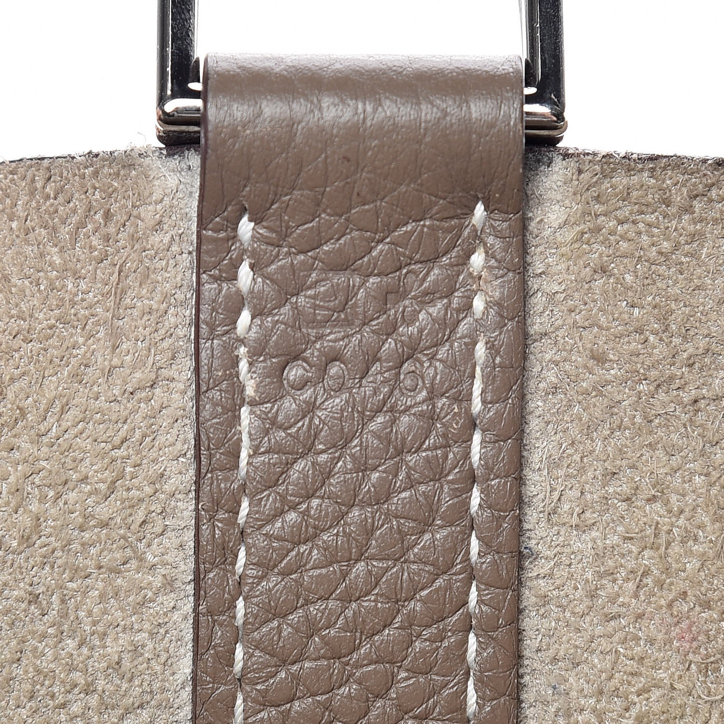 Taurillon Clemence Picotin Lock 26 GM Etoupe