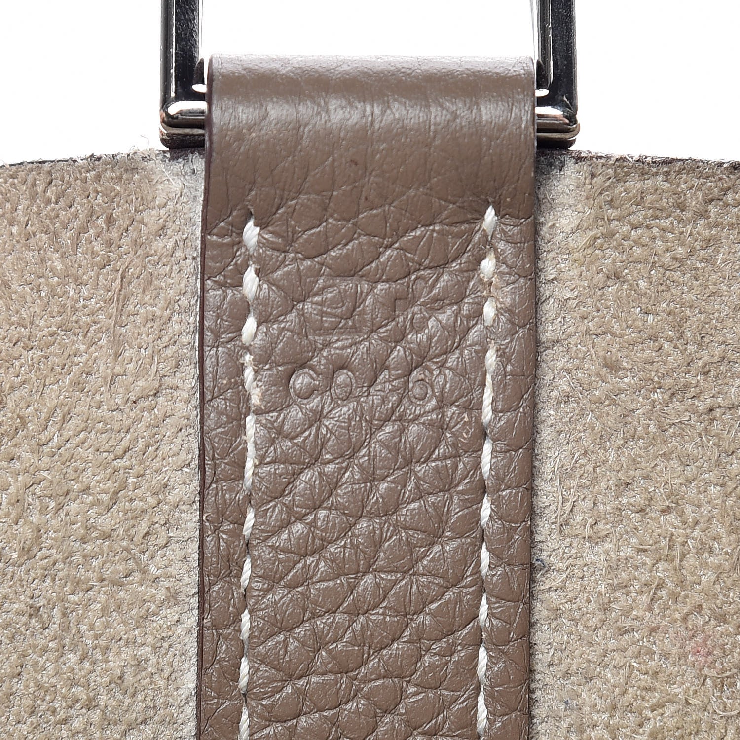 Hermes Taurillon Clemence Picotin Lock 26 GM Etoupe 8 of 16