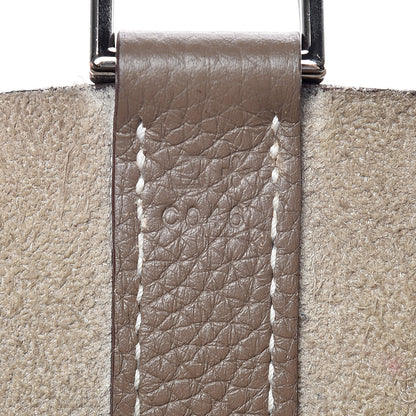 Hermes Taurillon Clemence Picotin Lock 26 GM Etoupe 8 of 16