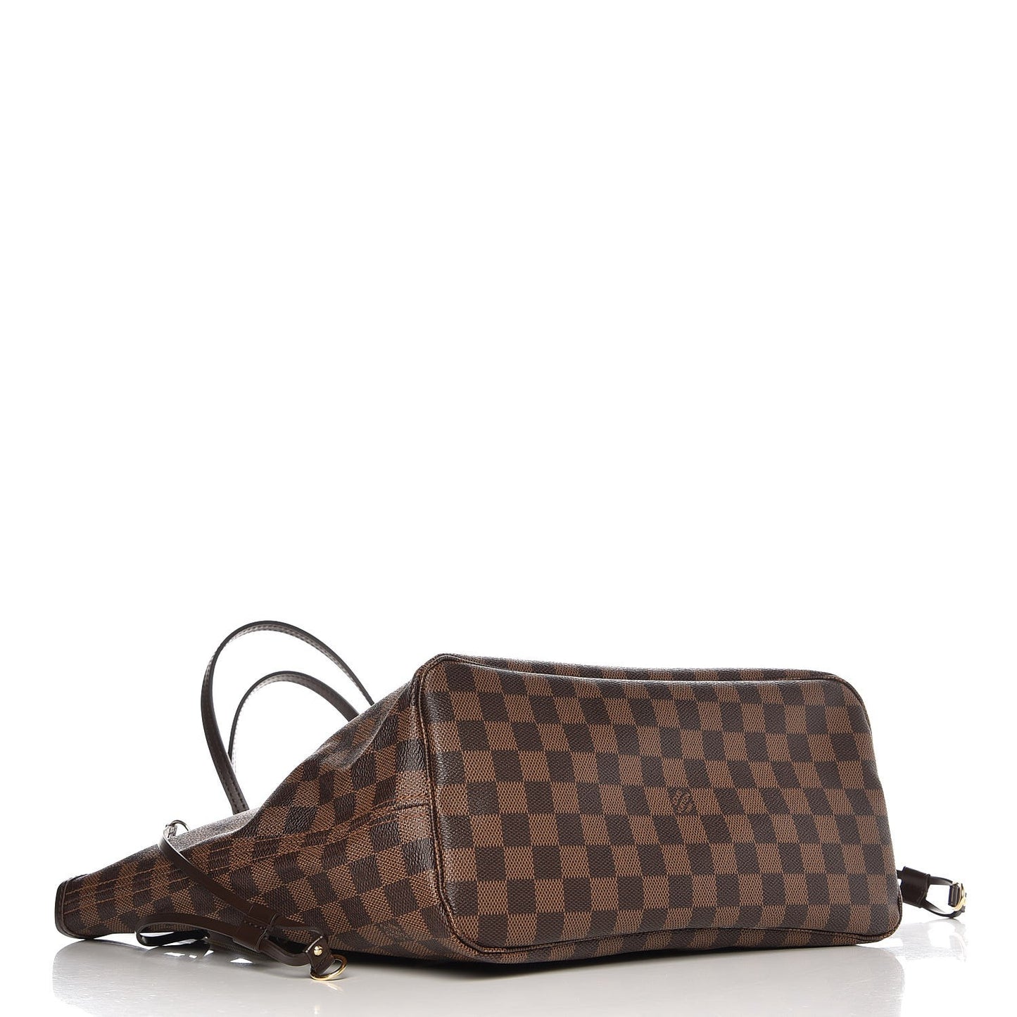 Damier Ebene Neo Neverfull MM Rose Ballerine