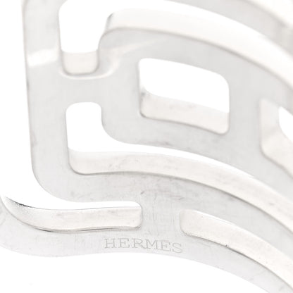 Hermes Sterling Silver Arcane Cuff Bracelet 3 of 4