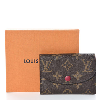 Louis Vuitton Monogram Rosalie Coin Purse Fuchsia 7 of 7