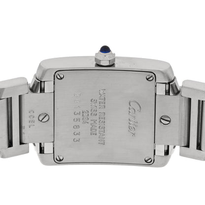 Cartier Stainless Steel 20mm Tank Francaise Quartz Watch 4 of 4