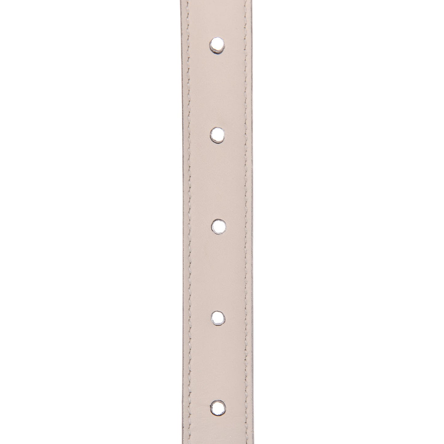 Calfskin Double G 20mm Belt 80 32 Mystic White