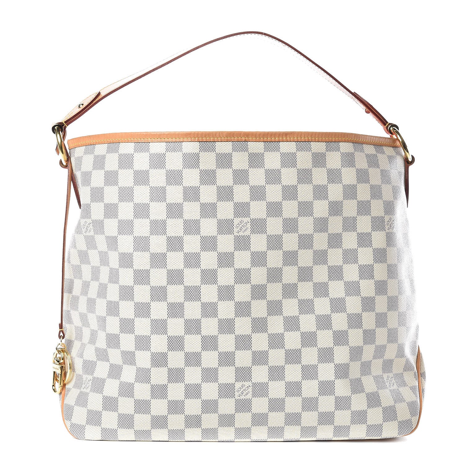 Louis Vuitton Damier Azur Delightful MM Pink 1 of 13