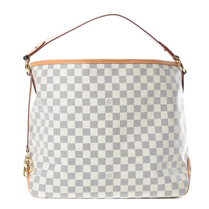 Louis Vuitton Damier Azur Delightful MM Pink 1 of 13