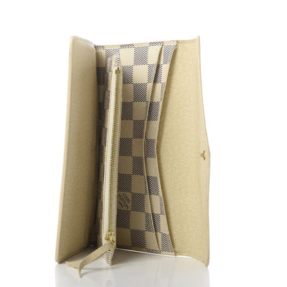 Louis Vuitton Damier Azur Josephine Wallet 6 of 11