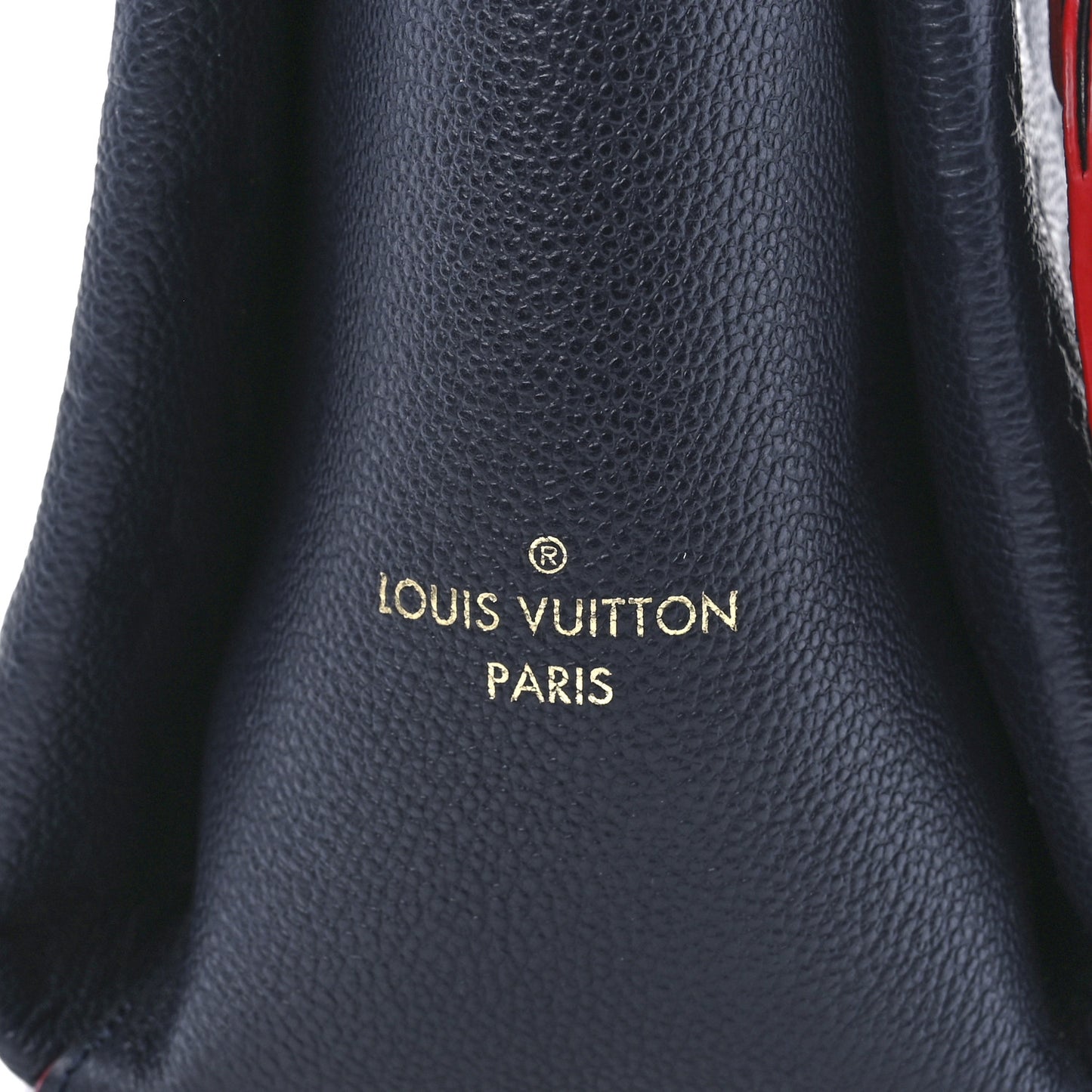 Empreinte Surene MM Marine Rouge