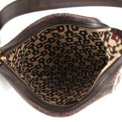Gucci Guccissima Large Princy Hobo Dark Brown 4 of 13