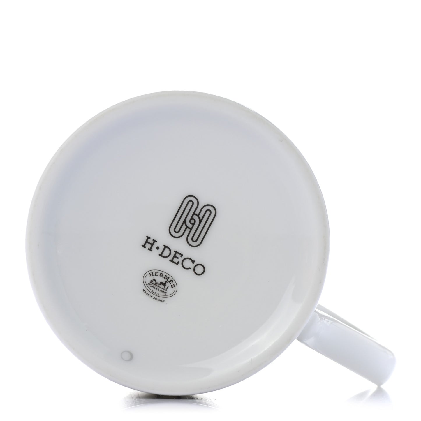 Porcelain H Deco Mug