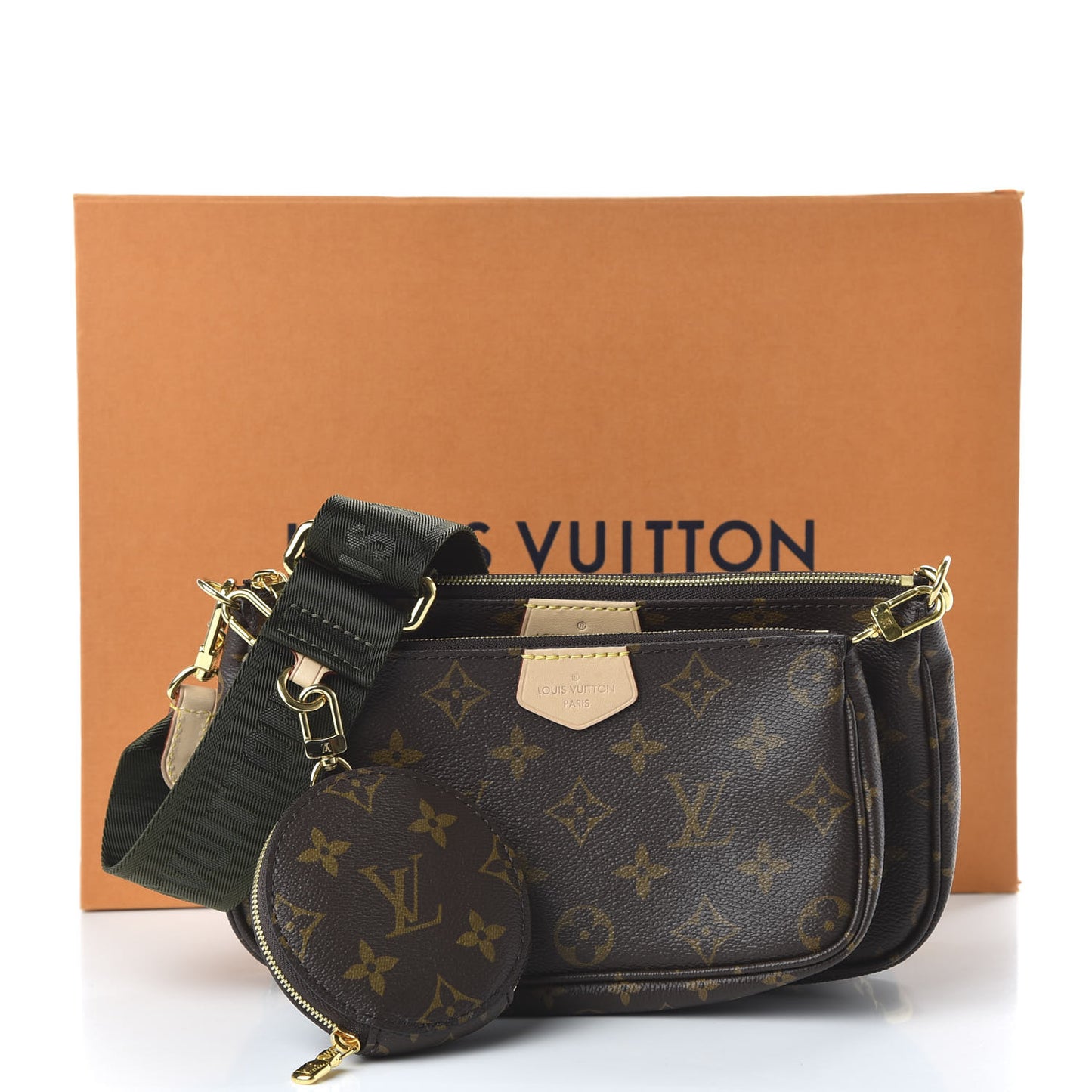 Monogram Multi Pochette Accessories Kaki