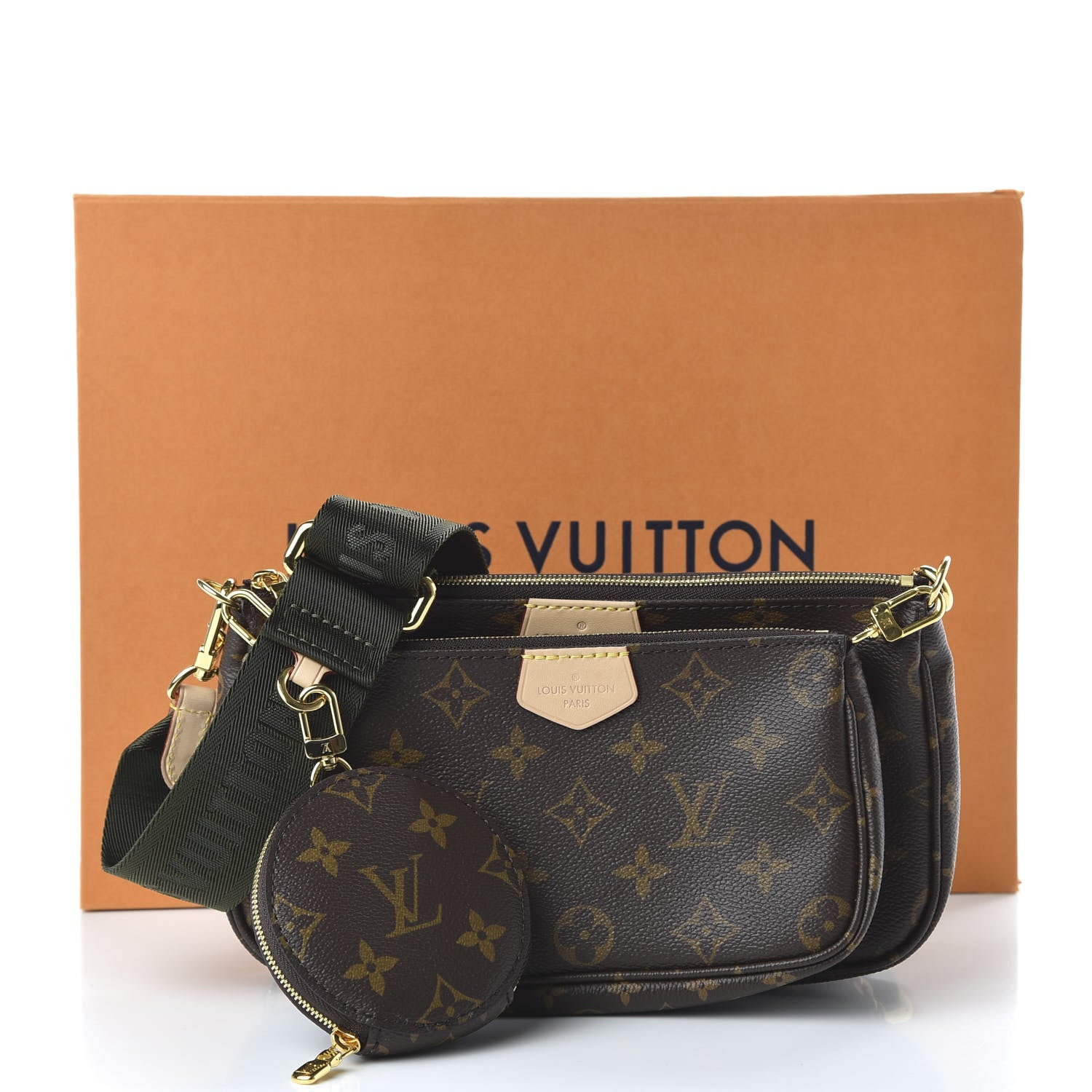 Louis Vuitton Monogram Multi Pochette Accessories Kaki 12 of 12