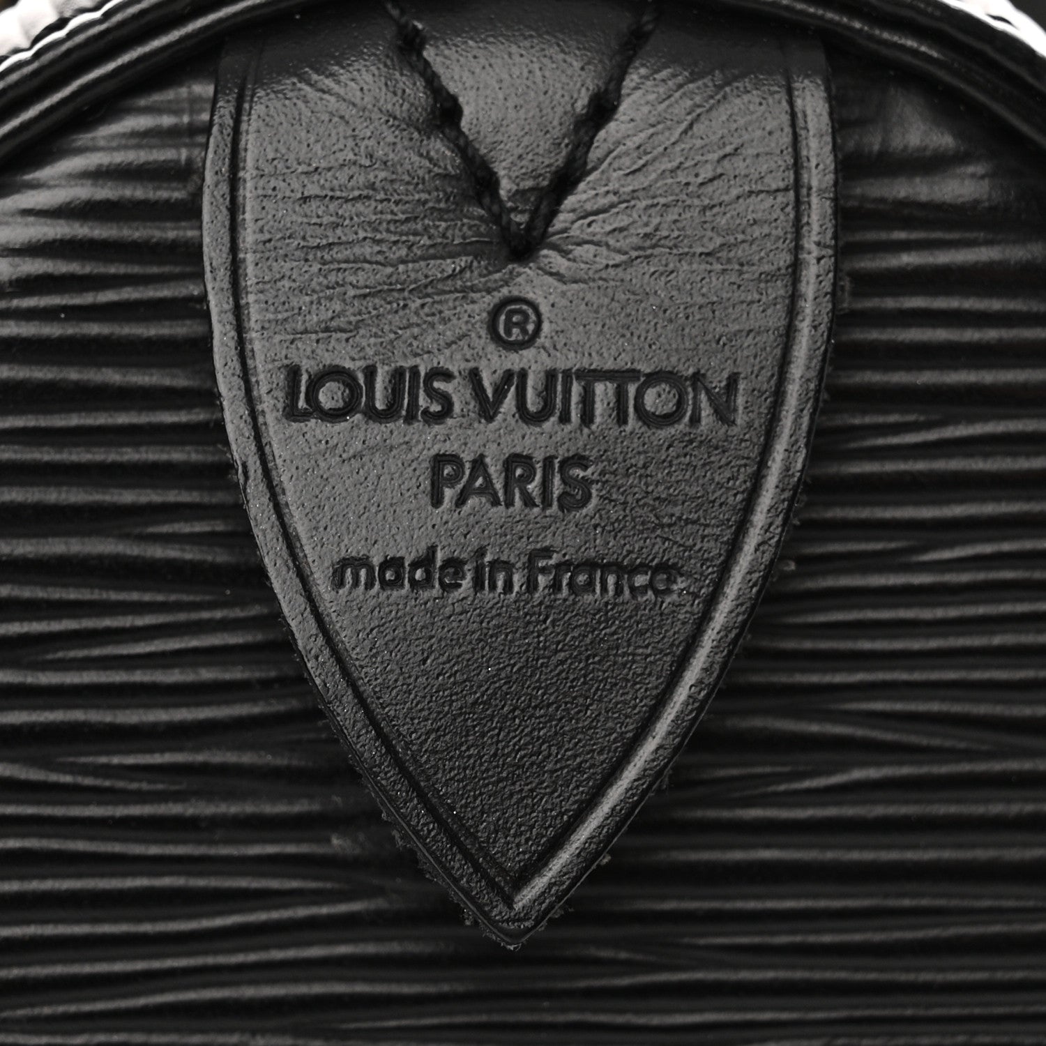 Louis Vuitton Epi Speedy 25 Black 6 of 12