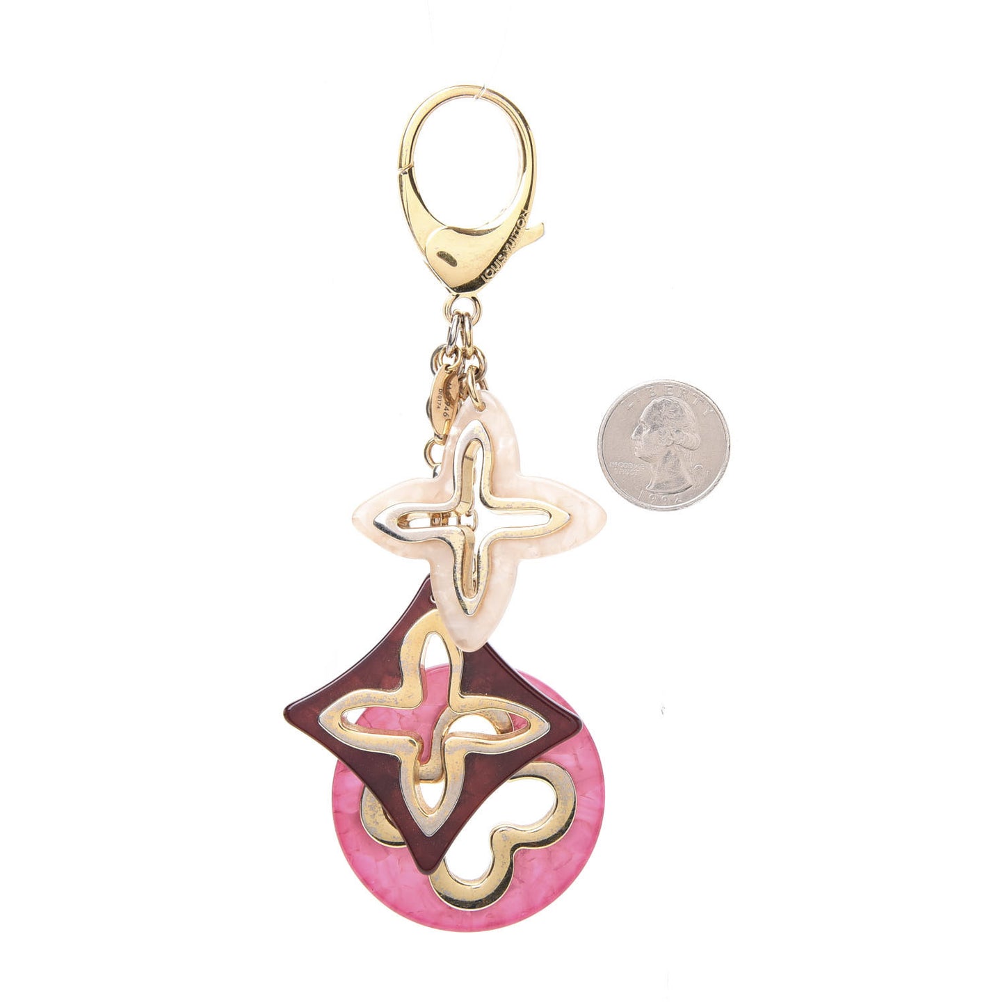 Insolence Bag Charm Amarante