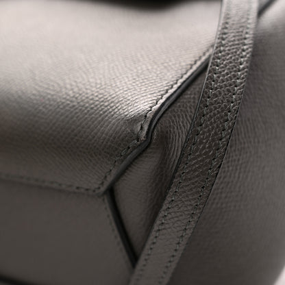 Celine Grained Calfskin Nano Belt Bag Grey 11 of 12