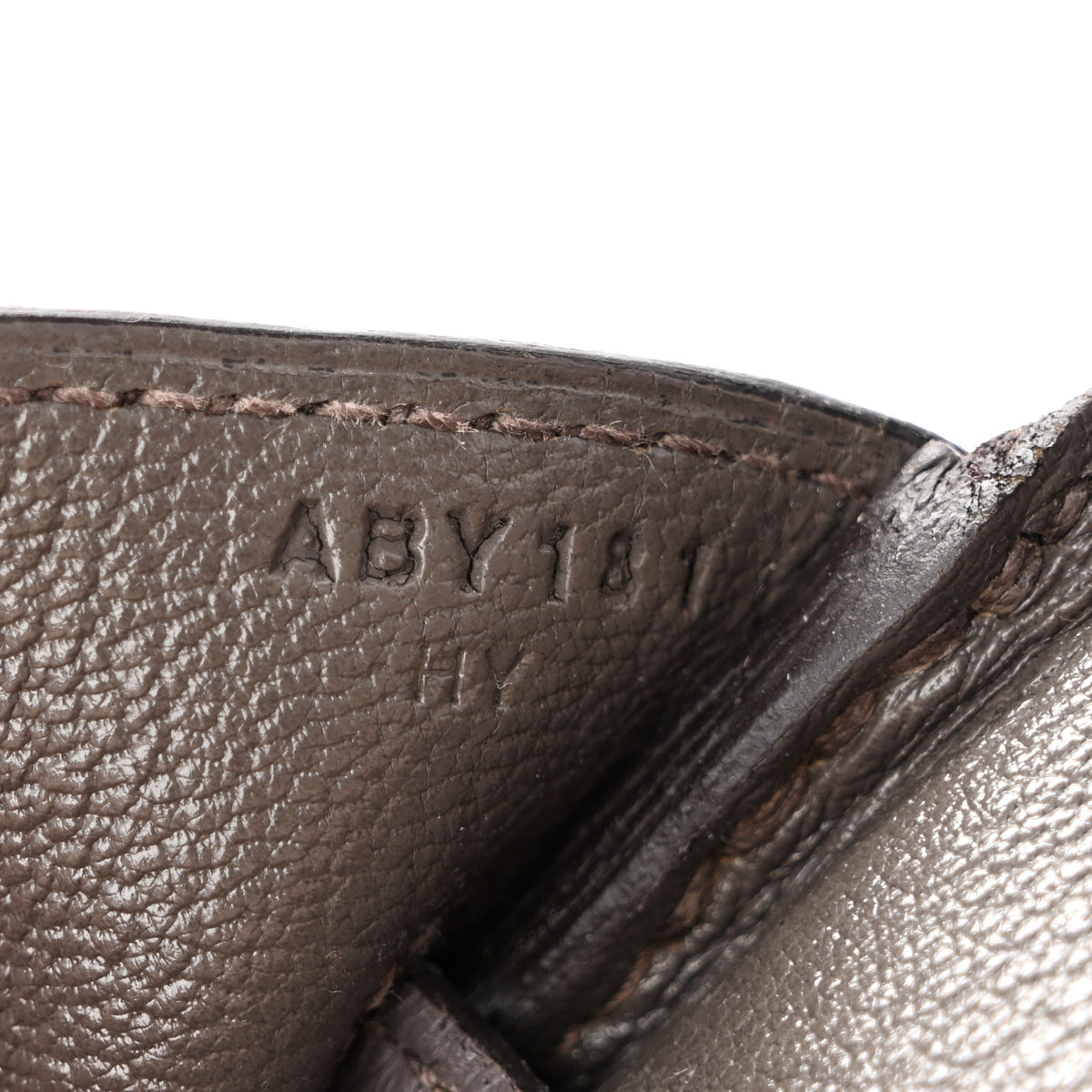 Hermes Togo BIRKIN 30 Etain 7 of 11