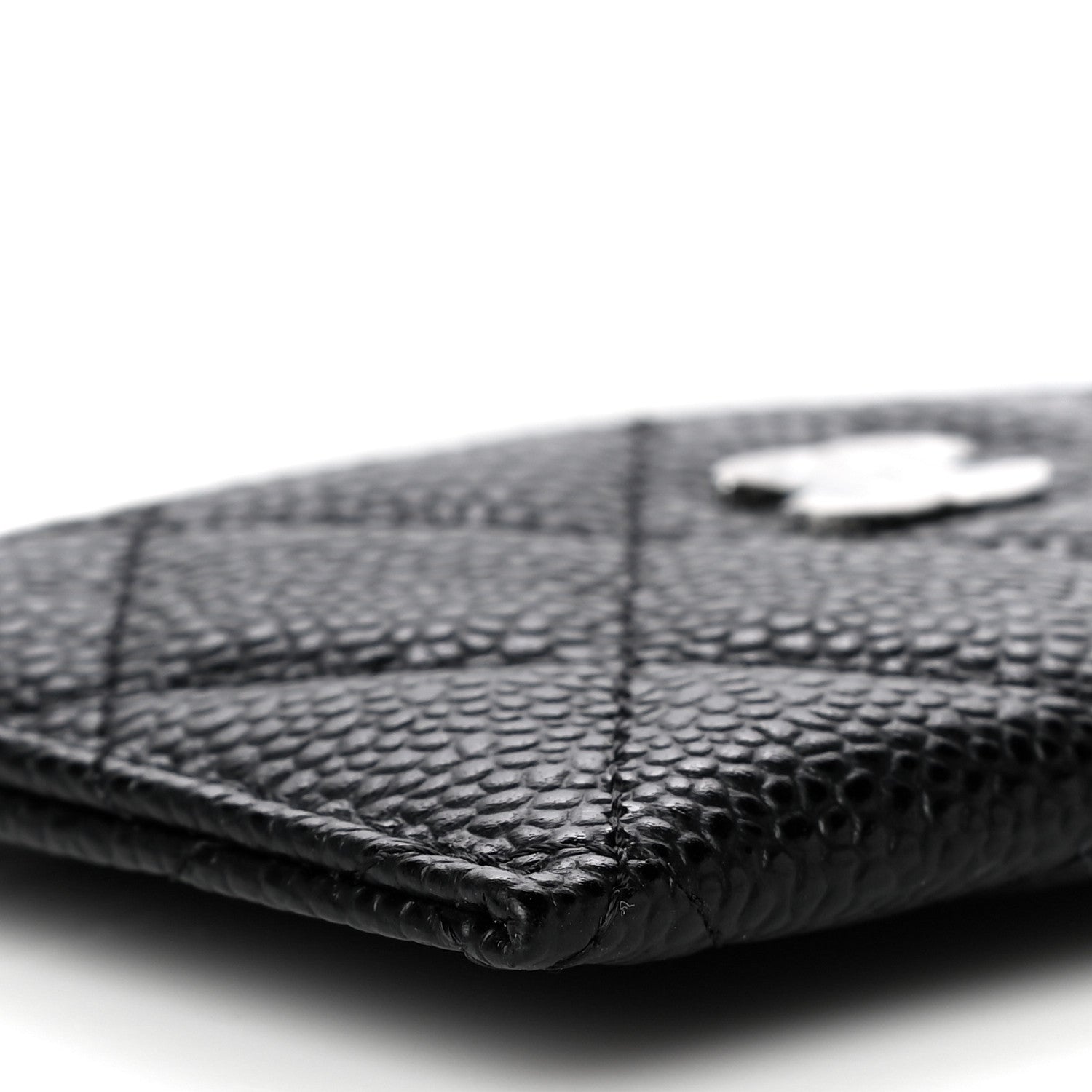 Chanel Caviar Quilted Card Holder Black 10 of 12