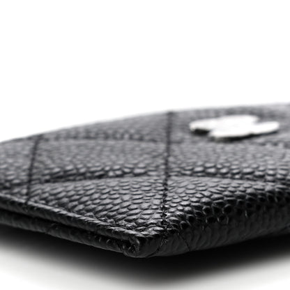 Chanel Caviar Quilted Card Holder Black 10 of 12