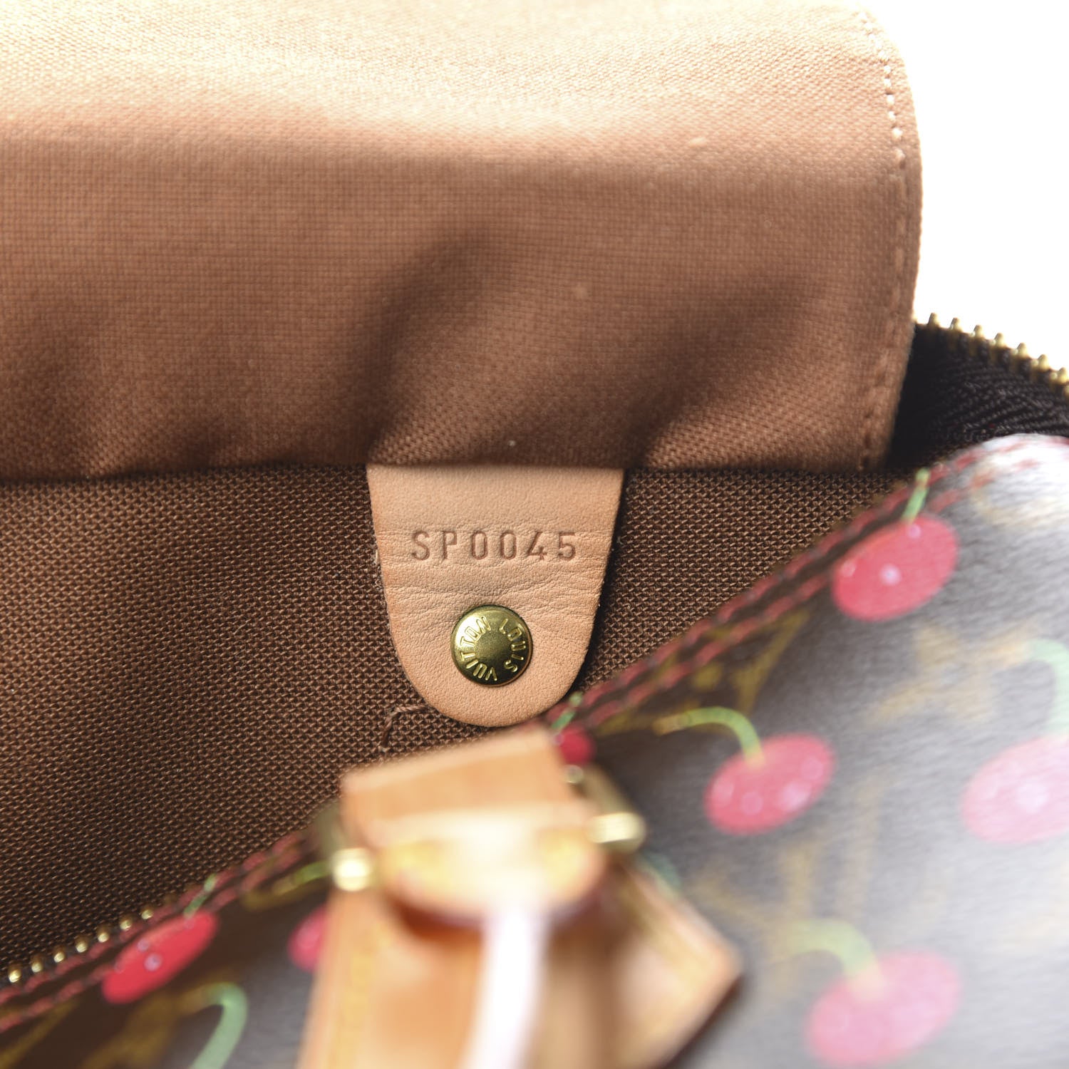 Louis Vuitton Monogram Cerises Speedy 25 9 of 10