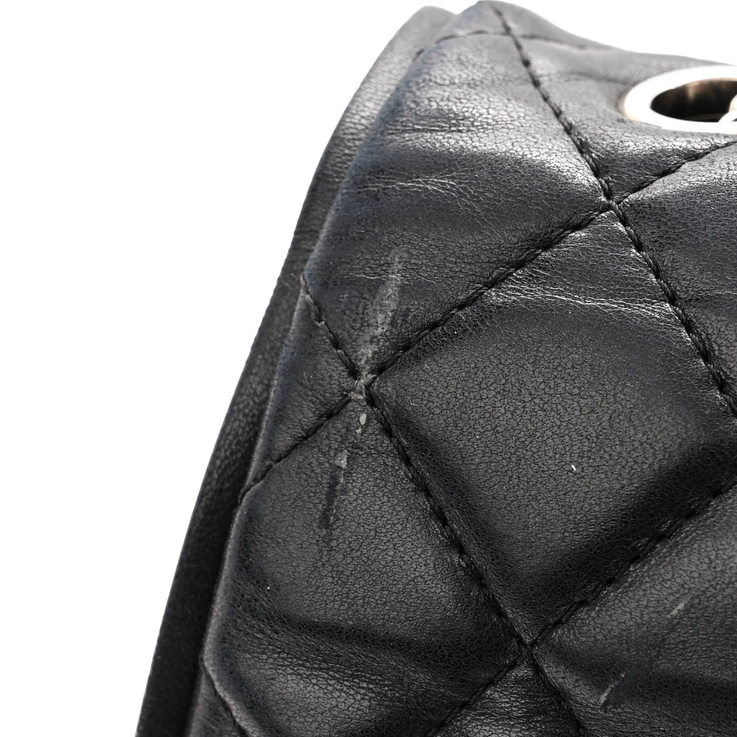 Chanel Lambskin Quilted Large Pagode Piping Flap Black 11 of 11
