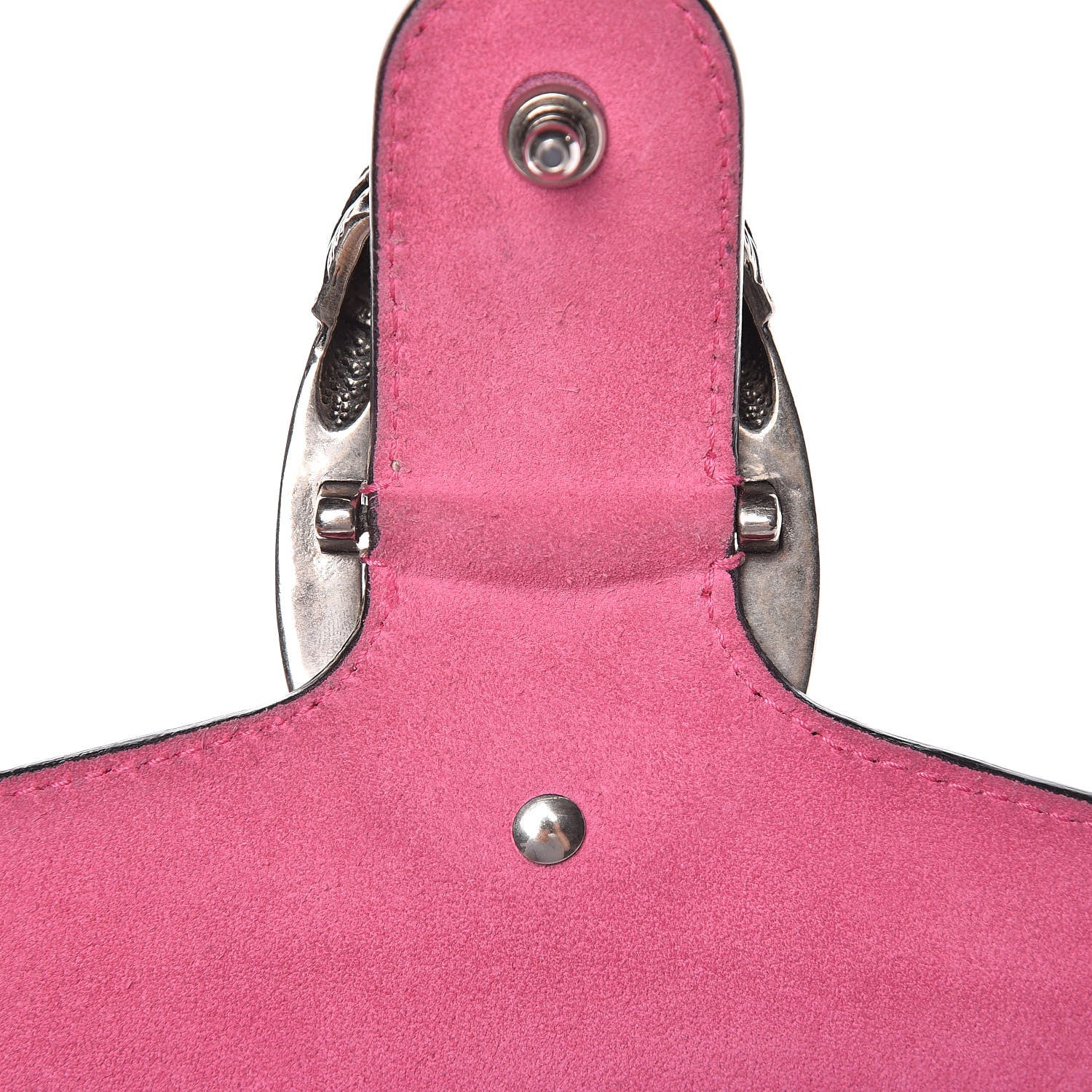 Gucci GG Supreme Monogram Small Dionysus Shoulder Bag Pink 11 of 14