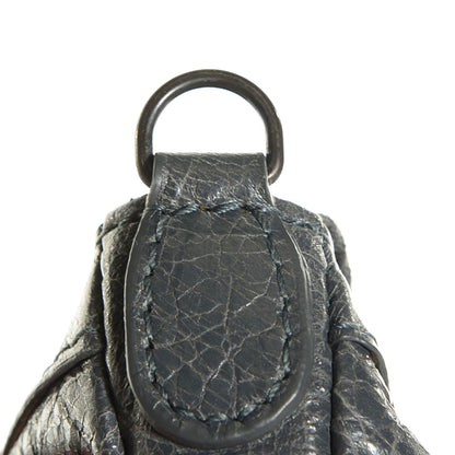 Balenciaga Agneau Classic Hardware Flat Crossbody Gris Tarmac 11 of 26